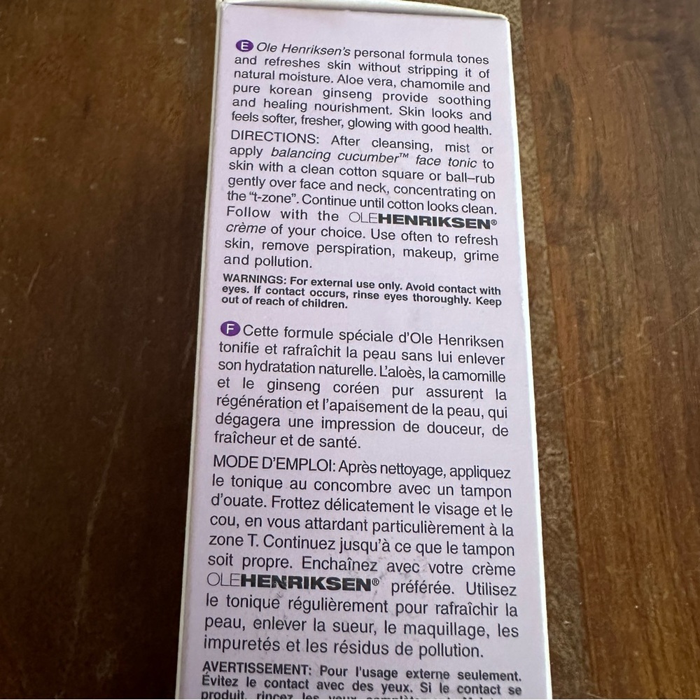 Ole Henriksen balancing cucumber face mist 7 fl oz NEW - Picture 3 of 3
